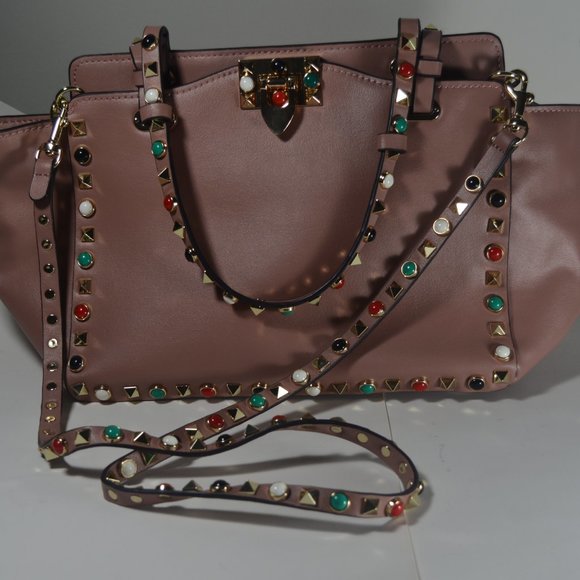 Handbags - Studded Leather Tote